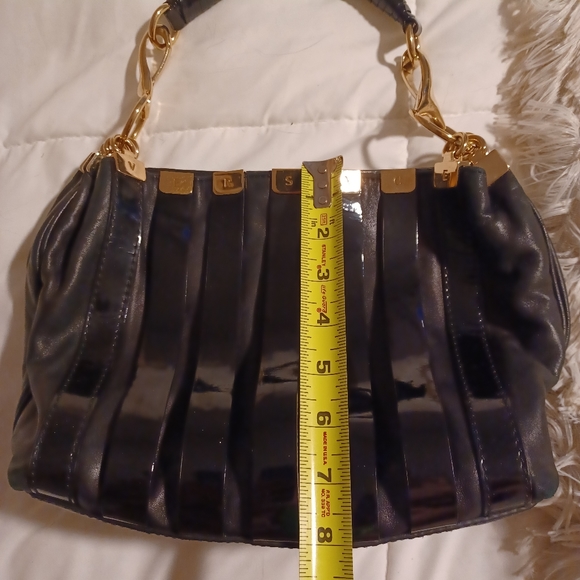 RARE Vintage 90s Versace leather bag FINAL $ FIRM - Picture 15 of 16